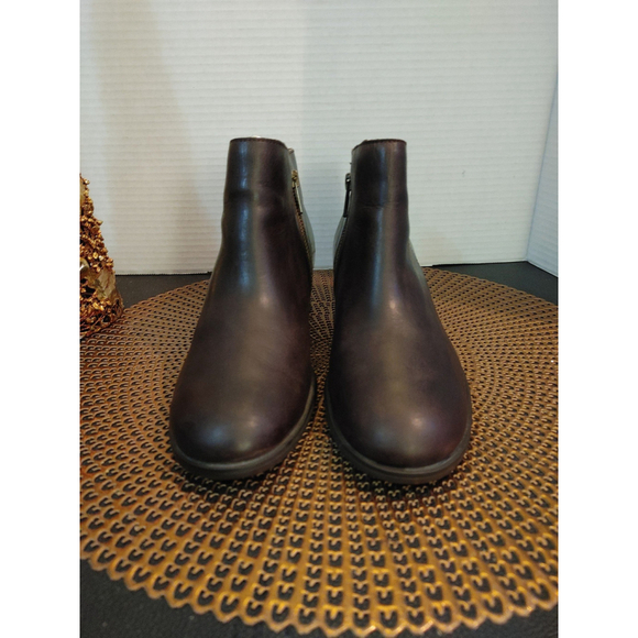 Born Kenzie Leather Ankle Booties Size 7M - Picture 2 of 5